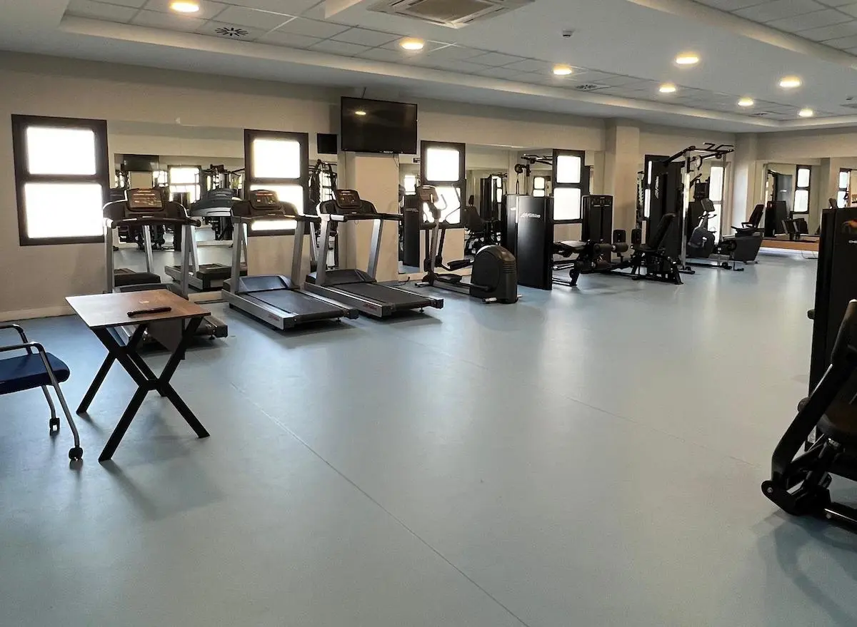 Gym area